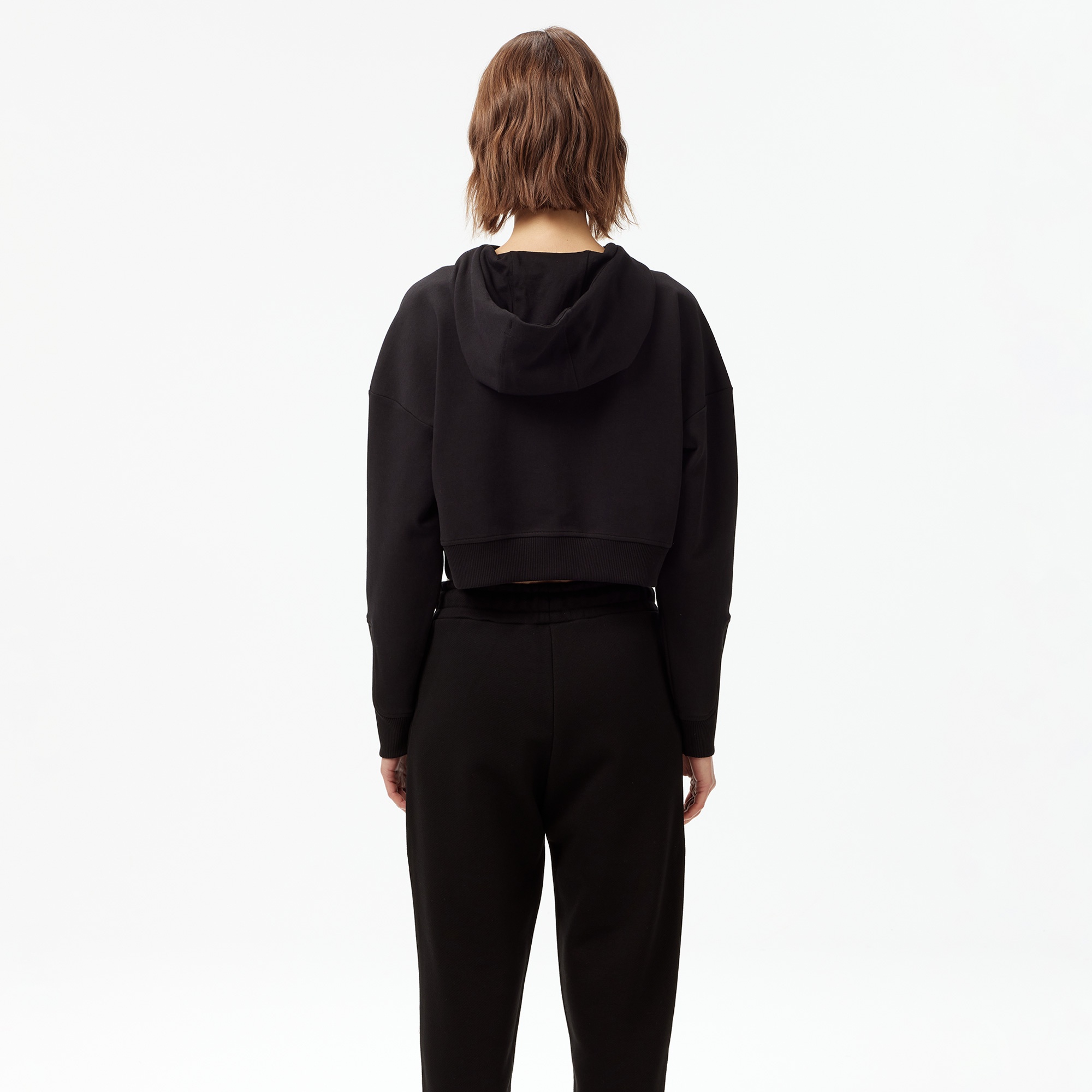 UNITED4 Classic Kadın Siyah Hoodie