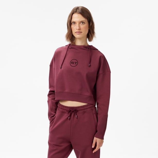  UNITED4 Classic Kadın Bordo Hoodie