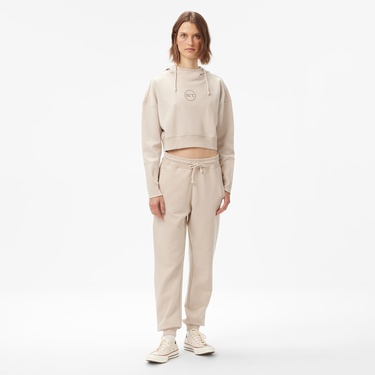  UNITED4 Classic Kadın Gri Hoodie