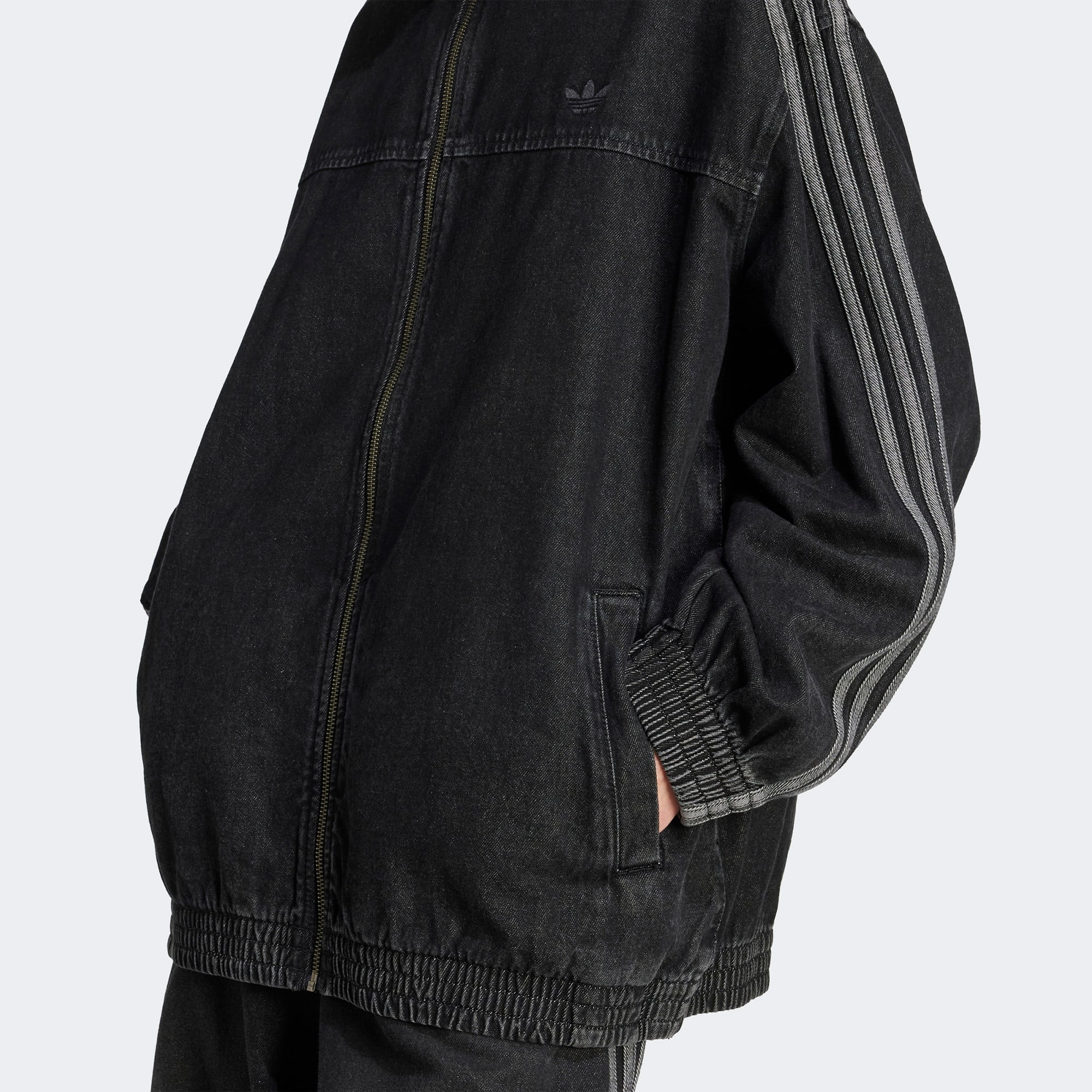 adidas Denim Os Tt Kadın Siyah Ceket