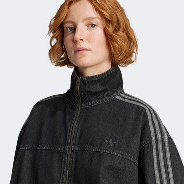  adidas Denim Os Tt Kadın Siyah Ceket