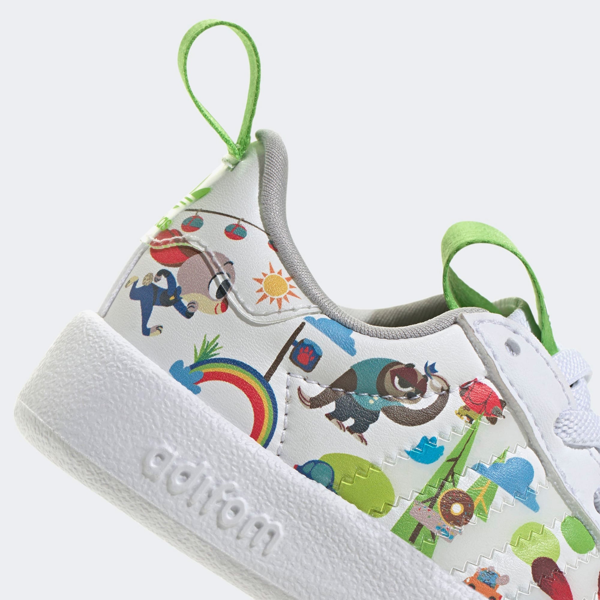 adidas Disney Zootopia Adifom Superstars 360 Beyaz Çocuk Ayakkabı