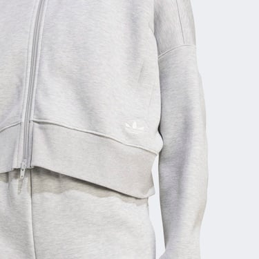  adidas 3 Stripes Zipup Kadın Gri Sweatshirt