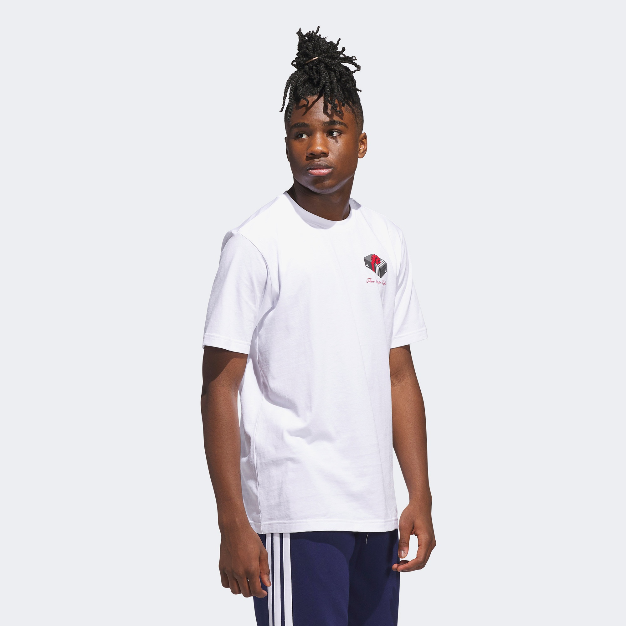 adidas M Hldy Gftbox T Erkek Beyaz T-Shirt