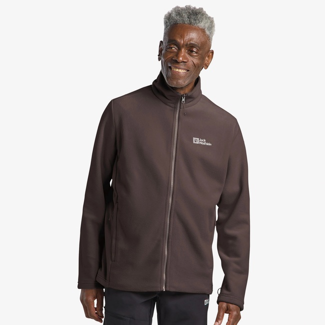  Jack Wolfskin Winterstein Full Zip Erkek Kahverengi Ceket