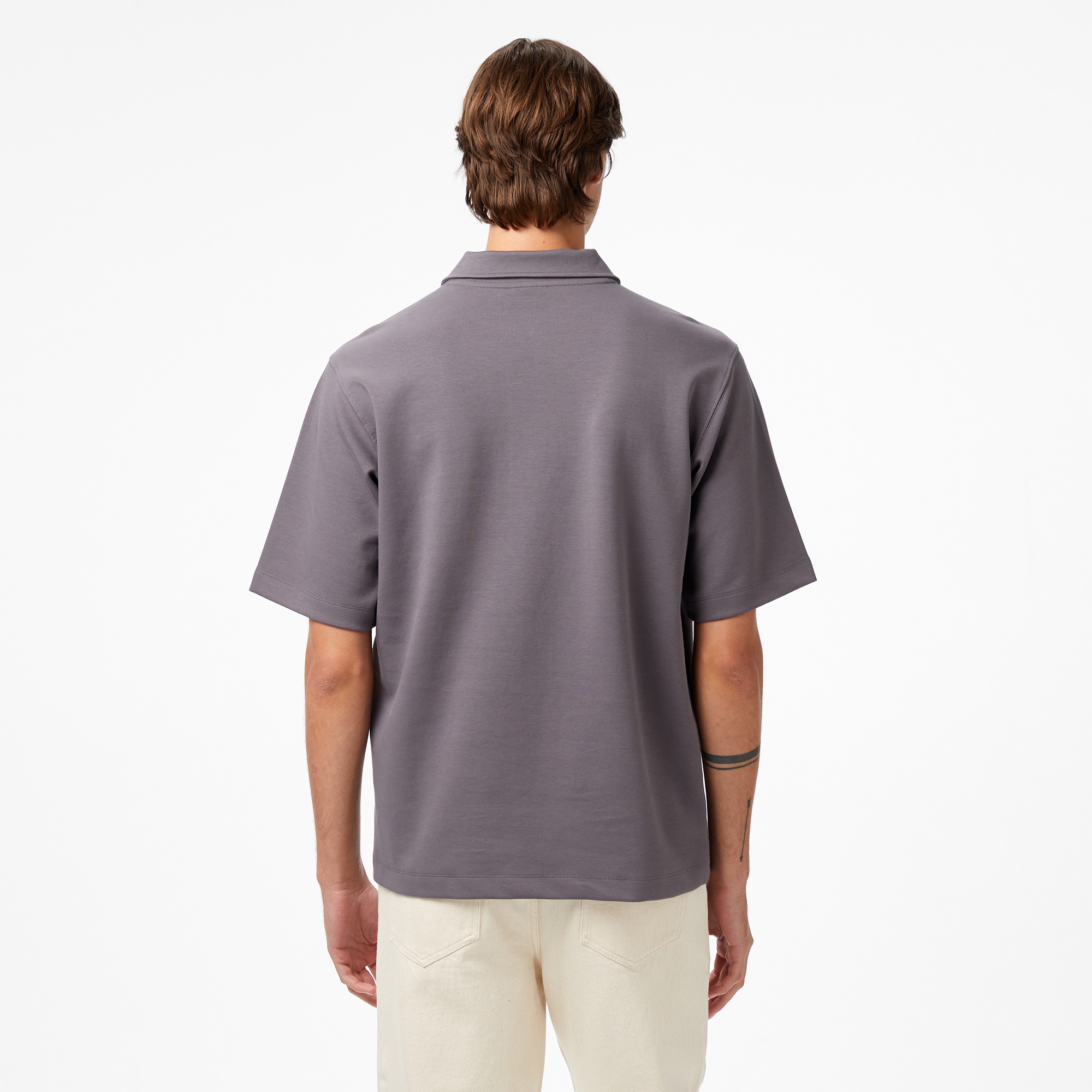 UNITED4 Classic Erkek Gri Polo