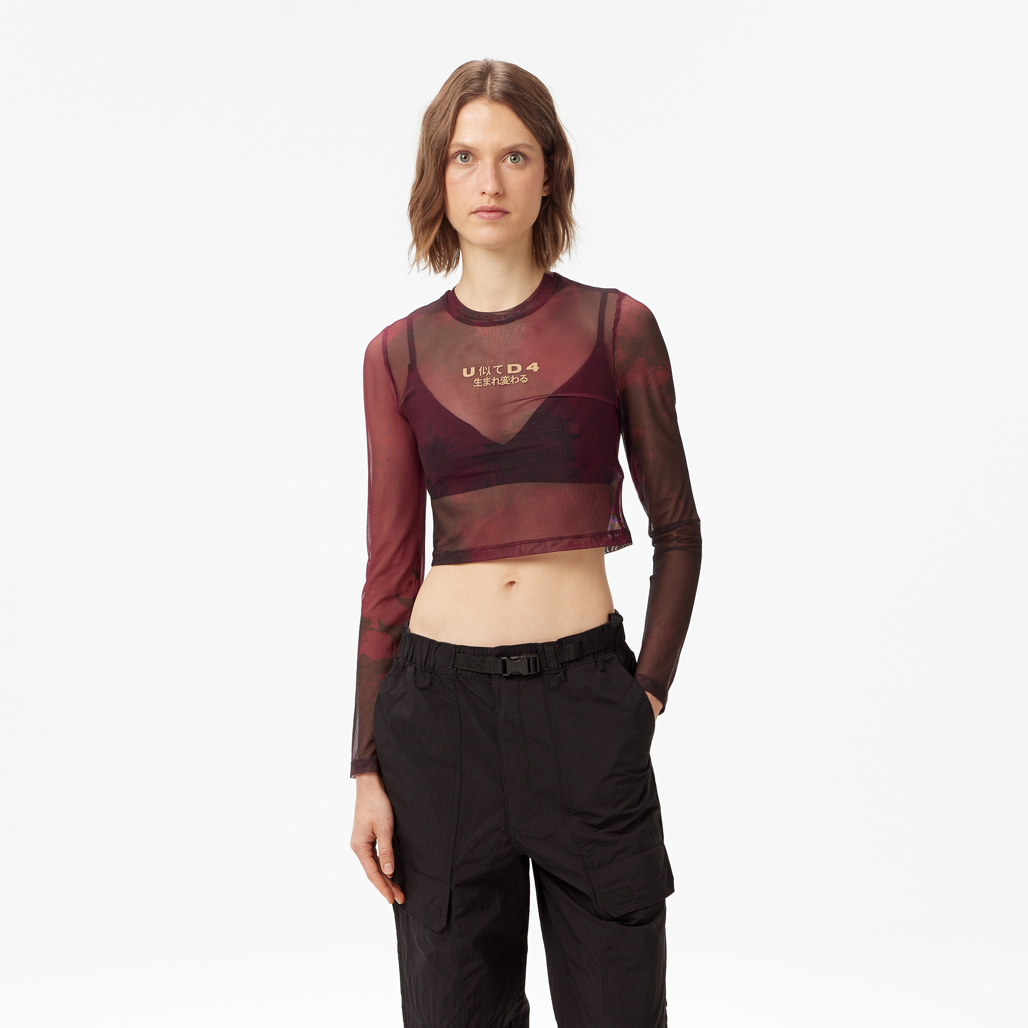  UNITED4 Classic Kadın Bordo Body