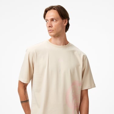  UNITED4 Erkek Taş T-Shirt