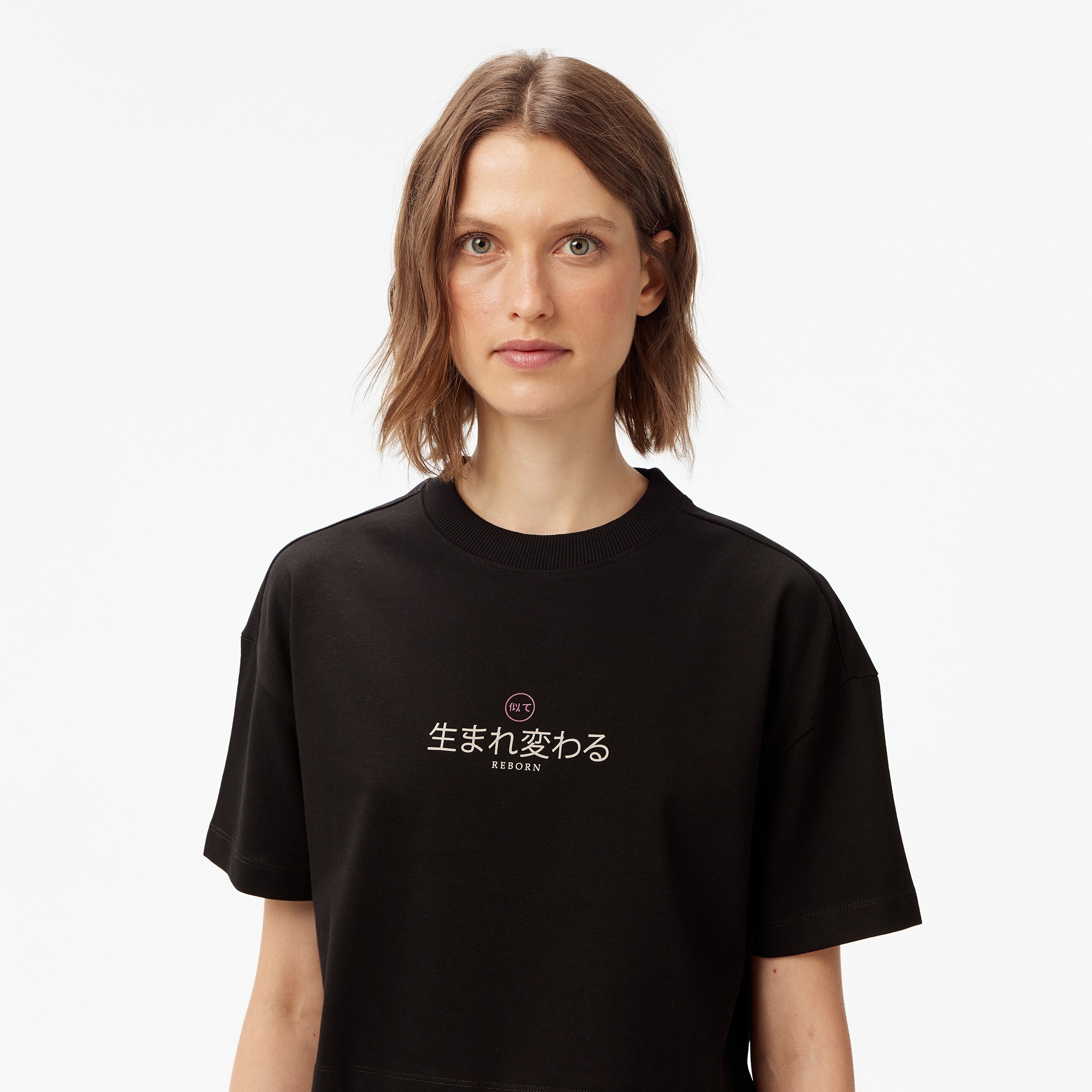 UNITED4 Classic Kadın Siyah T-Shirt