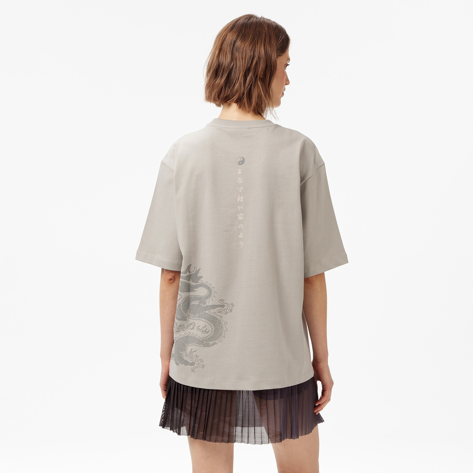 UNITED4 Classic Erkek Gri T-Shirt