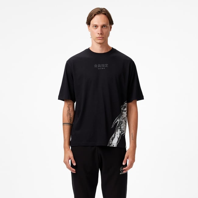  United4 Classic Erkek Siyah T-Shirt