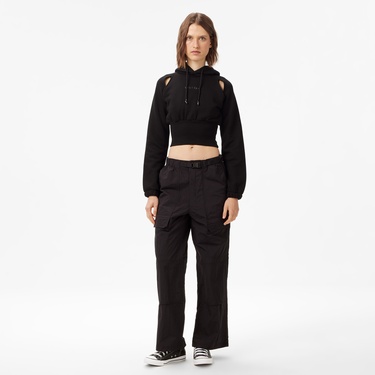  UNITED4 Classic Kadın Siyah Sweatshirt