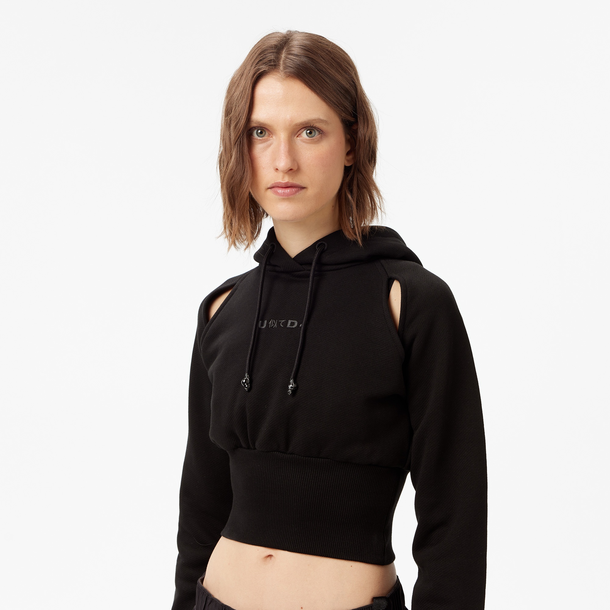 UNITED4 Classic Kadın Siyah Sweatshirt