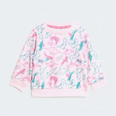  adidas Adiraptor Set Bebek Pembe Eşofman Takımı