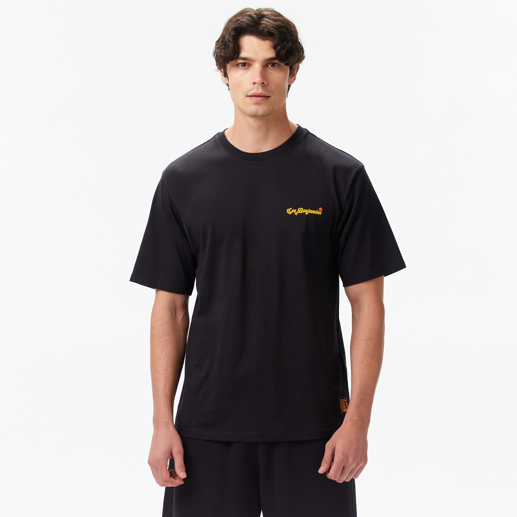 Les Benjamins Erkek Siyah T-Shirt