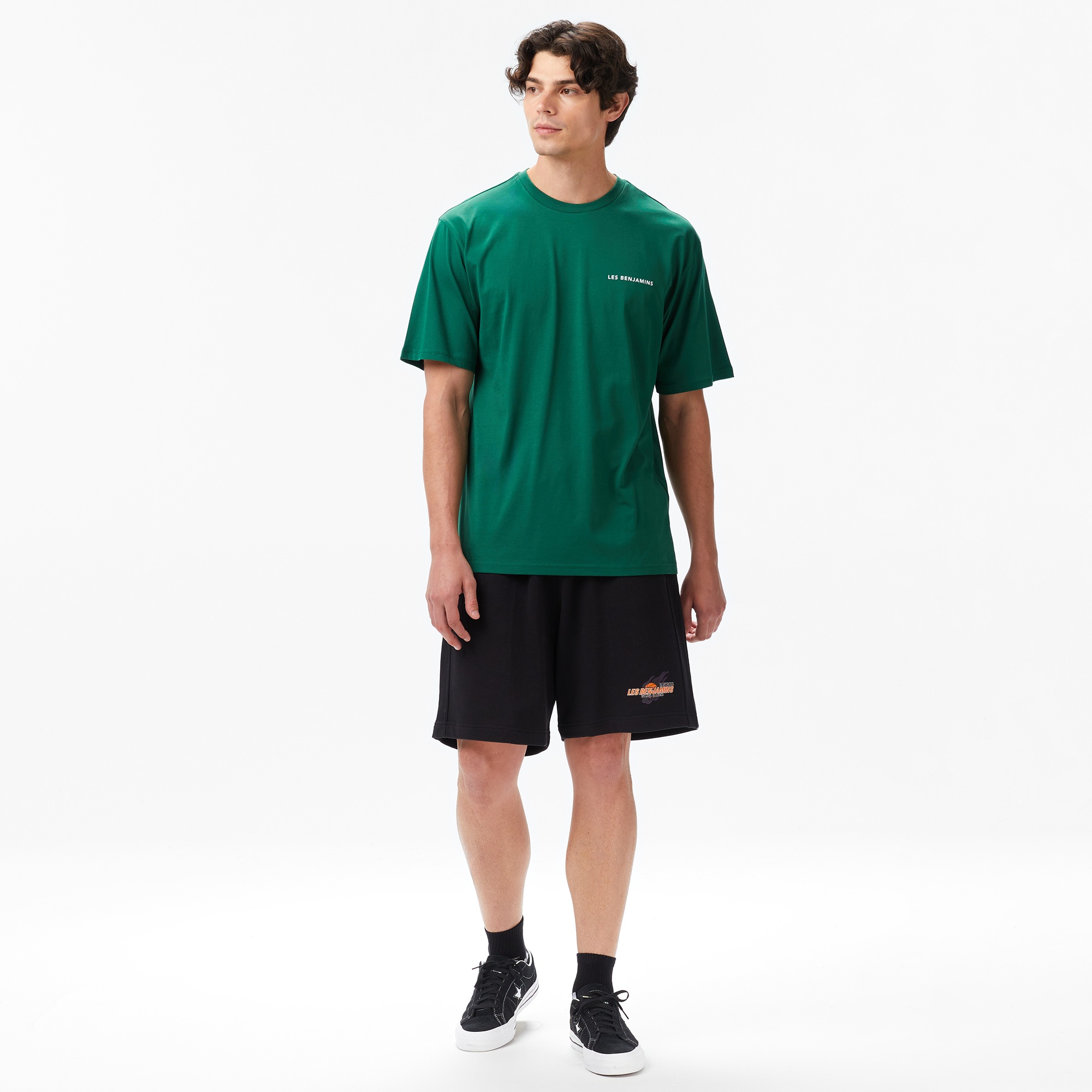 Les Benjamins Erkek Yeşil T-Shirt