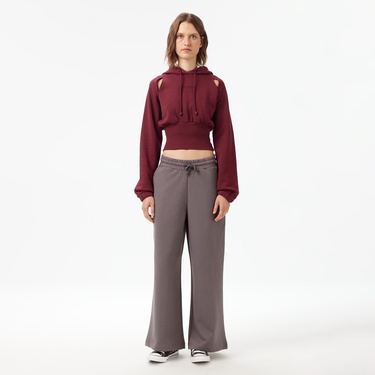  UNITED4 Classic Kadın Bordo Sweatshirt