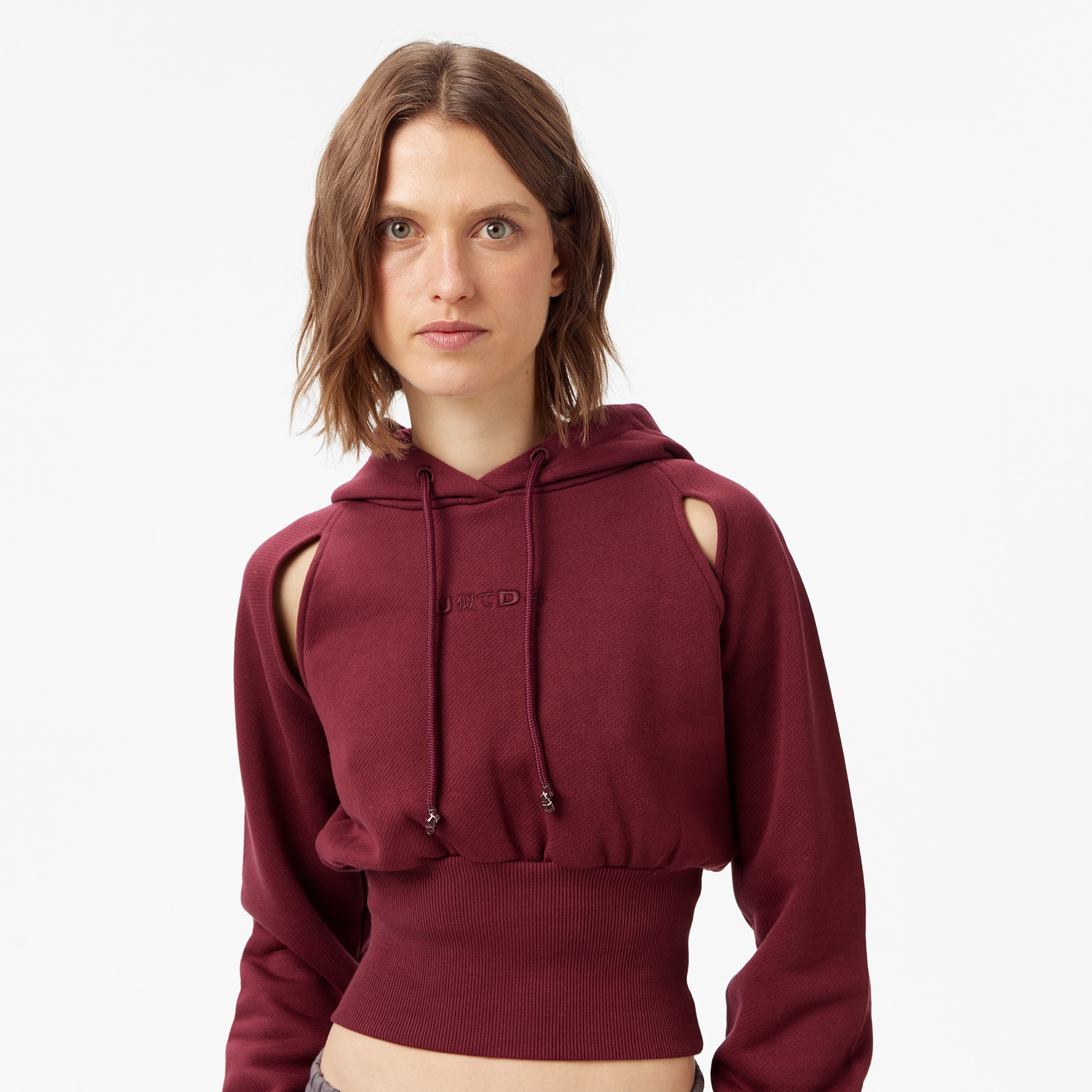 UNITED4 Classic Kadın Bordo Sweatshirt