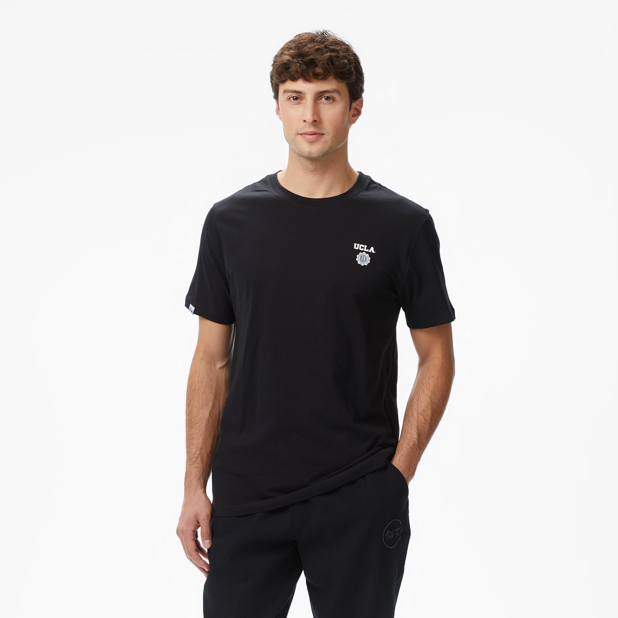  Ucla Bass Erkek Siyah T-Shirt