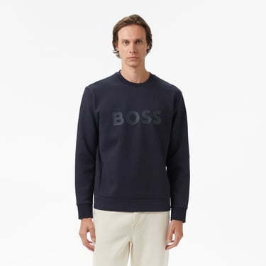  Boss Erkek Mavi Sweatshirt