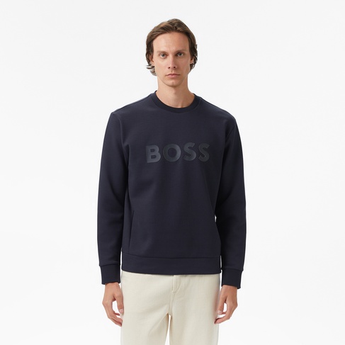  Boss Erkek Mavi Sweatshirt