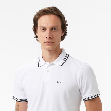  Boss Paul Erkek Beyaz Polo