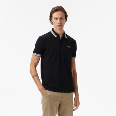  Boss Paddy Erkek Siyah Polo