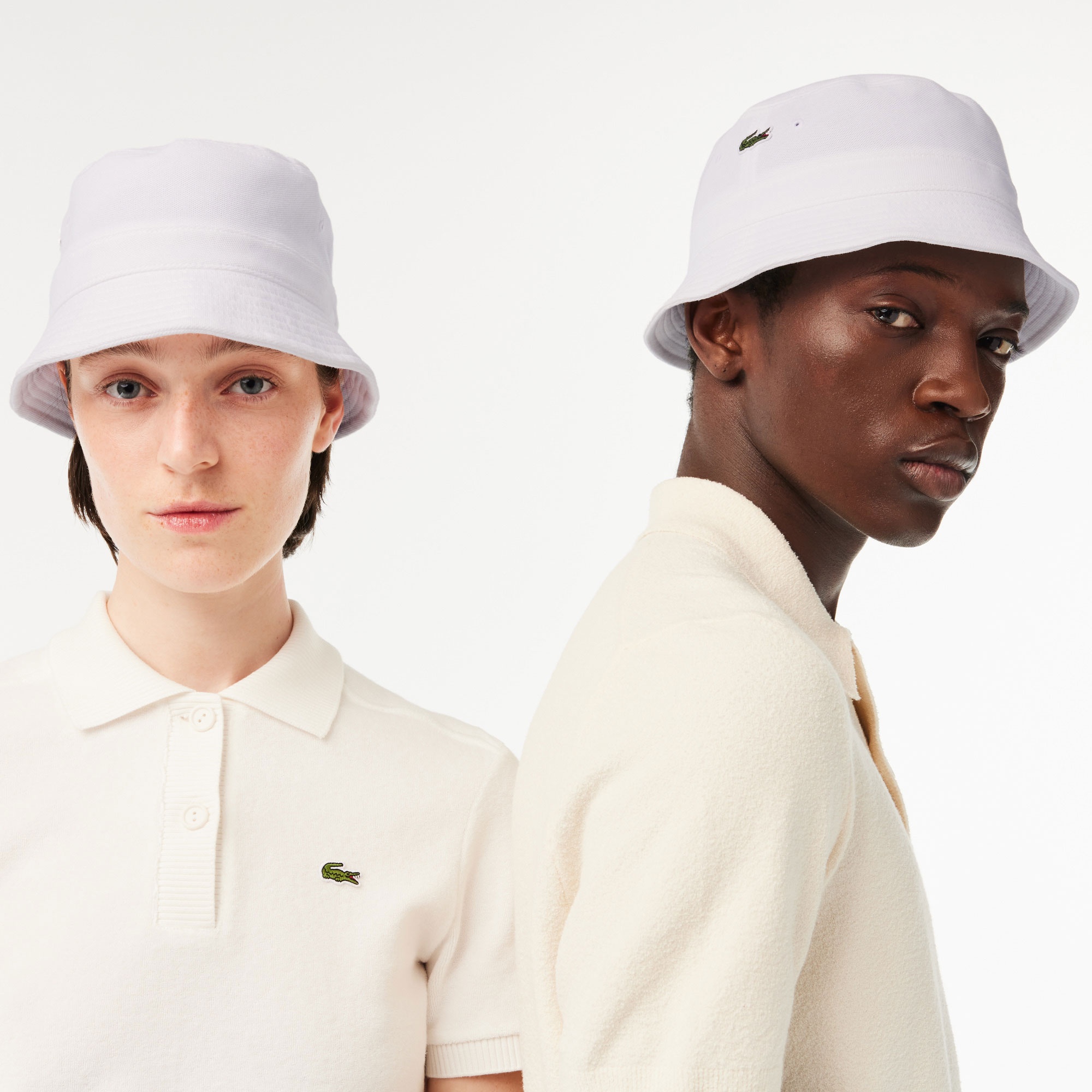 Lacoste Unisex Beyaz Şapka