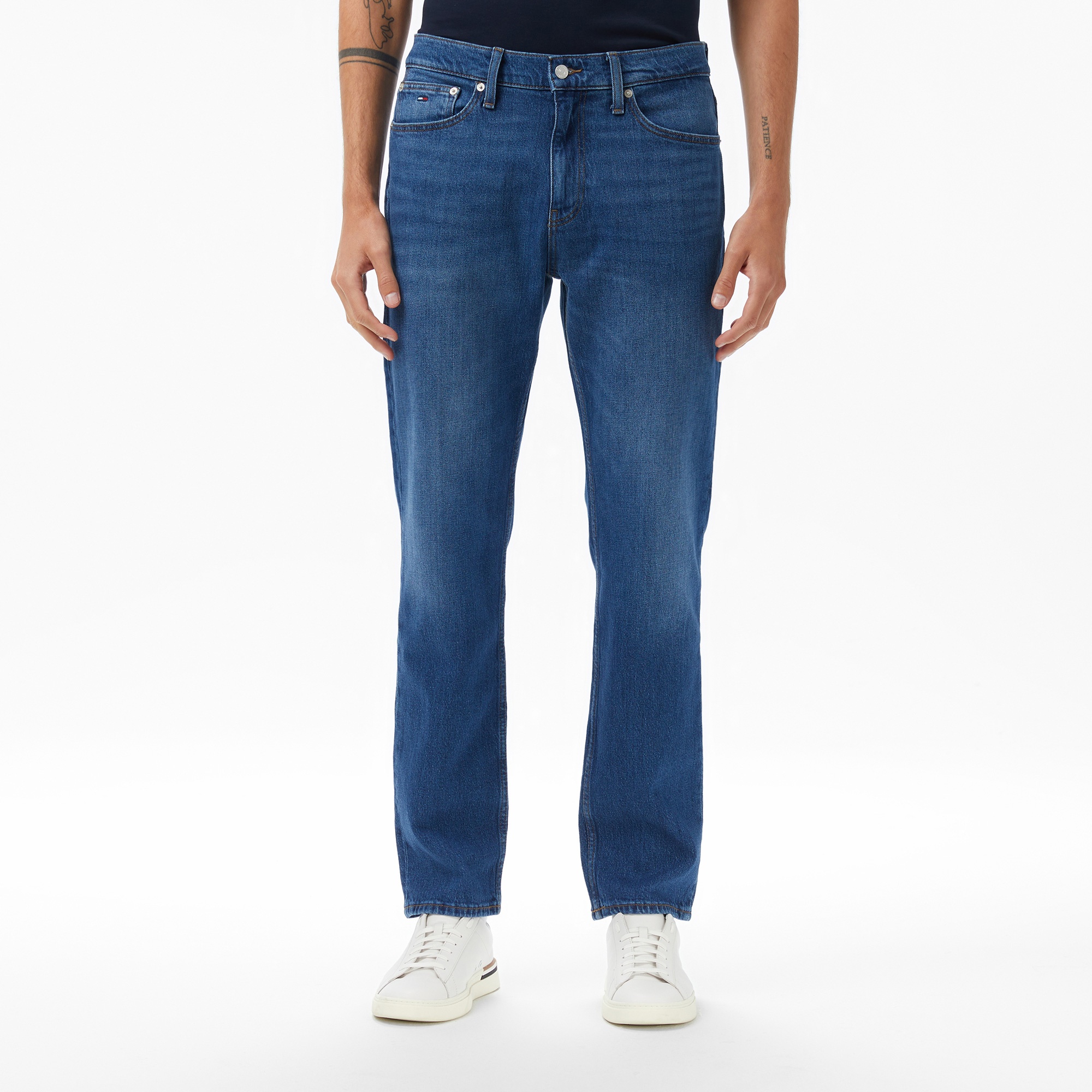 Tommy Jeans Ryan Slim Erkek Mavi Jean Pantolon