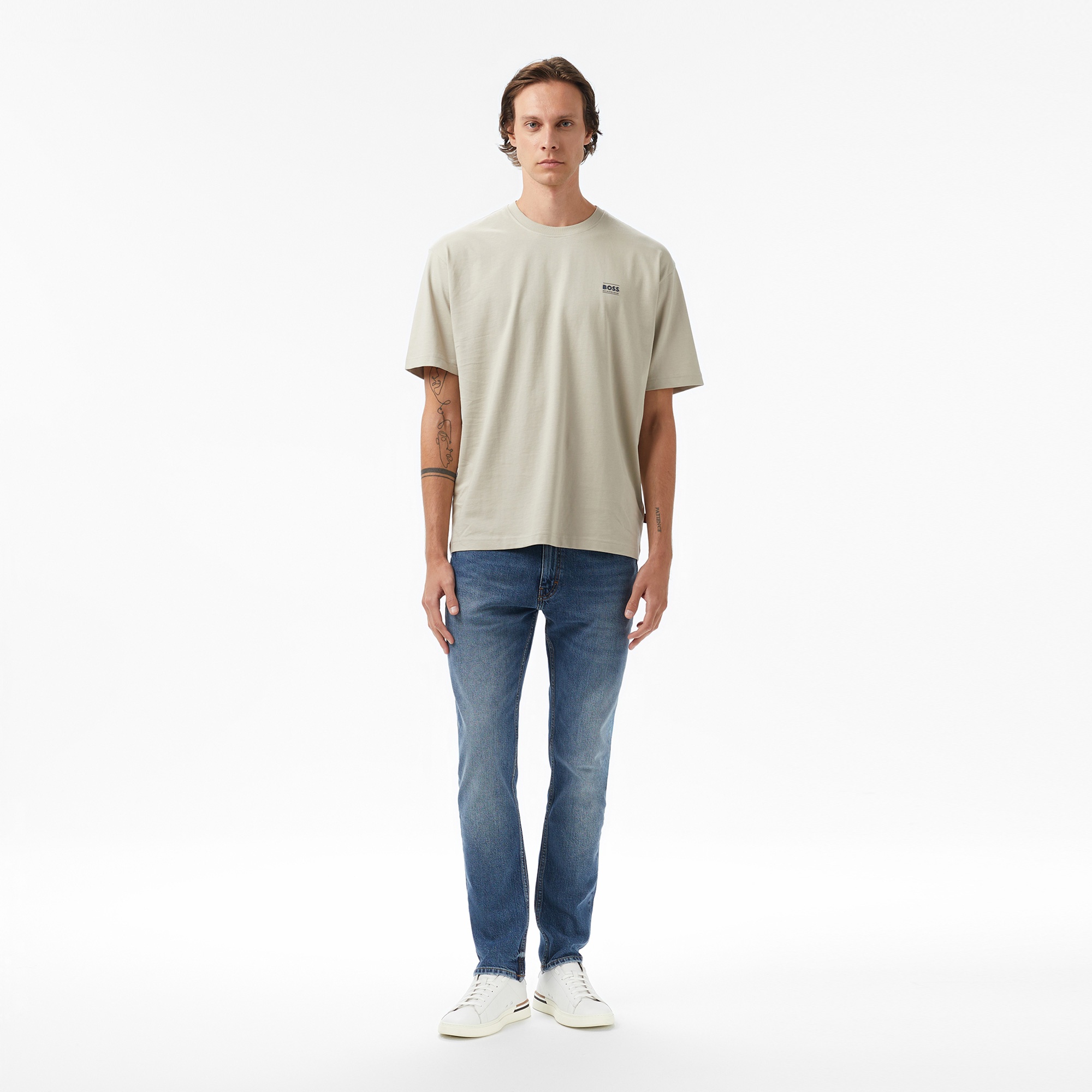 Hugo 708 Erkek Mavi Jean