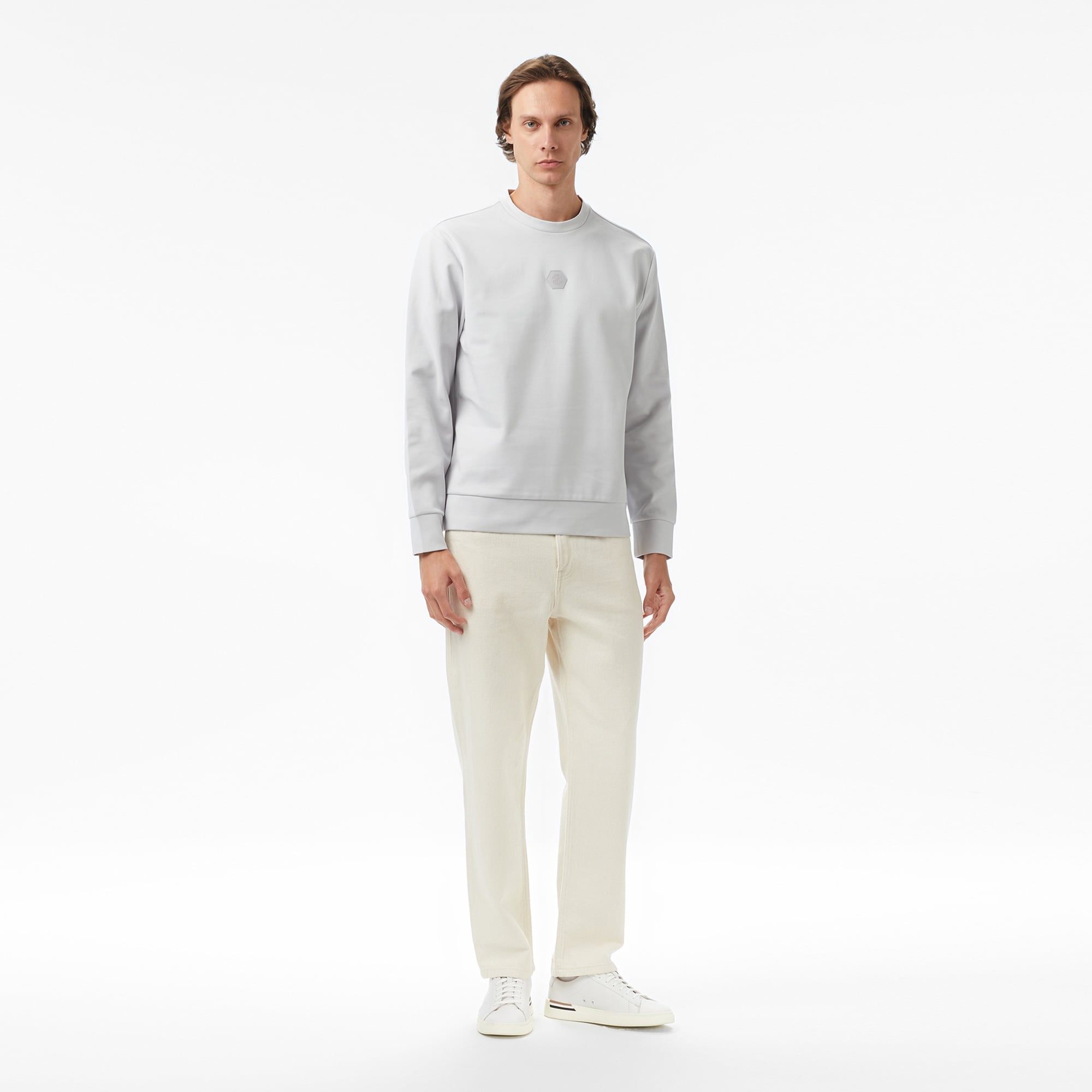 Boss Future Erkek Açık Gri Sweatshirt