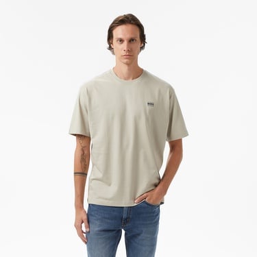  Boss Erkek Açık Bej T-Shirt