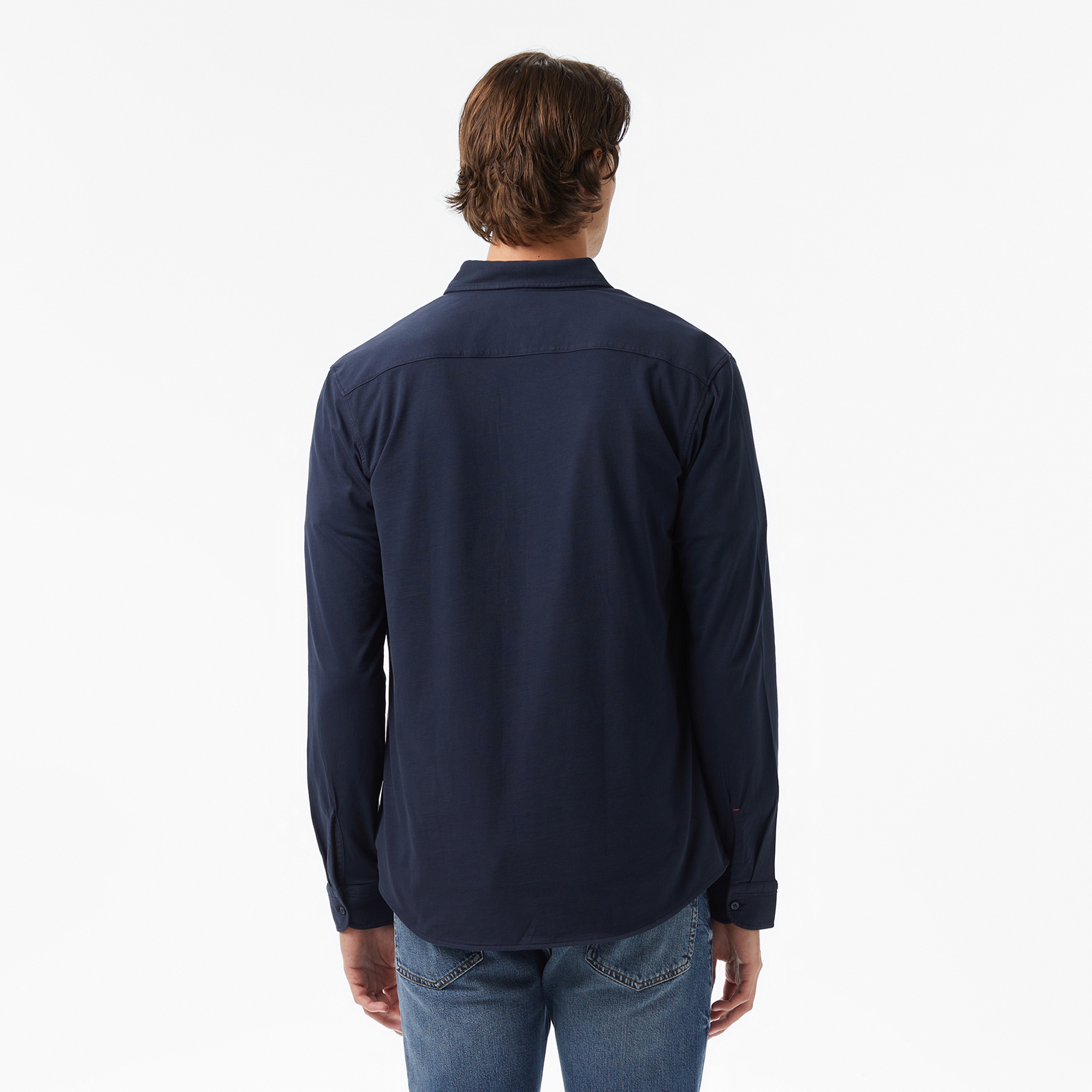 Boss Erkek Lacivert Gömlek