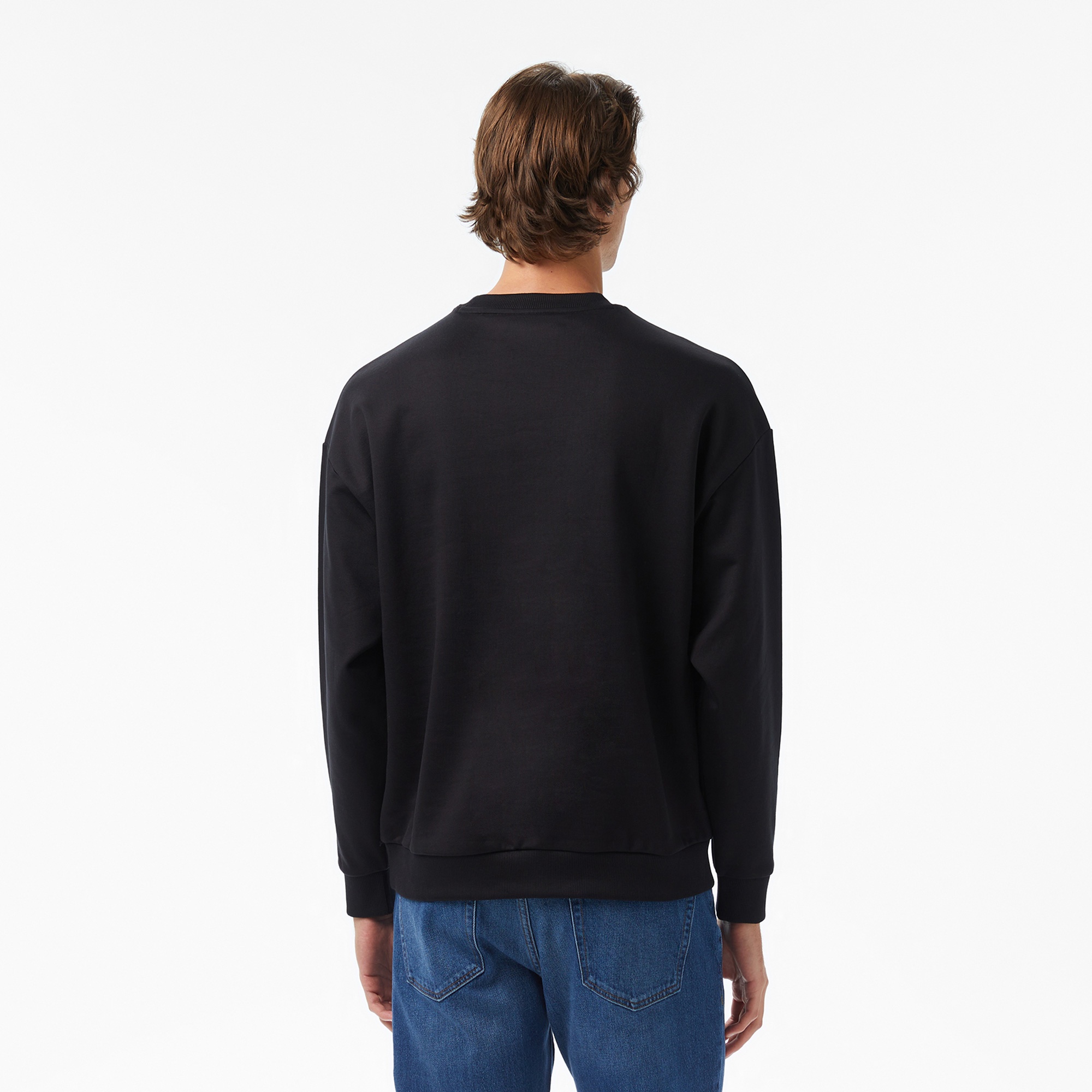 Hugo Dinex Erkek Siyah Sweatshirt