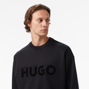  Hugo Dinex Erkek Siyah Sweatshirt