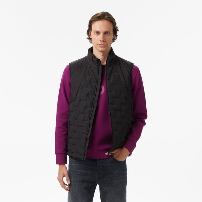  Boss Down Erkek Siyah Yelek