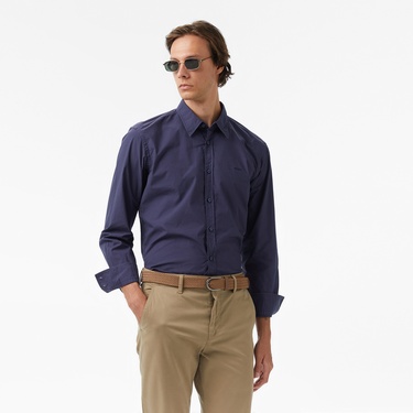  Boss Relegant 6 Erkek Lacivert Gömlek