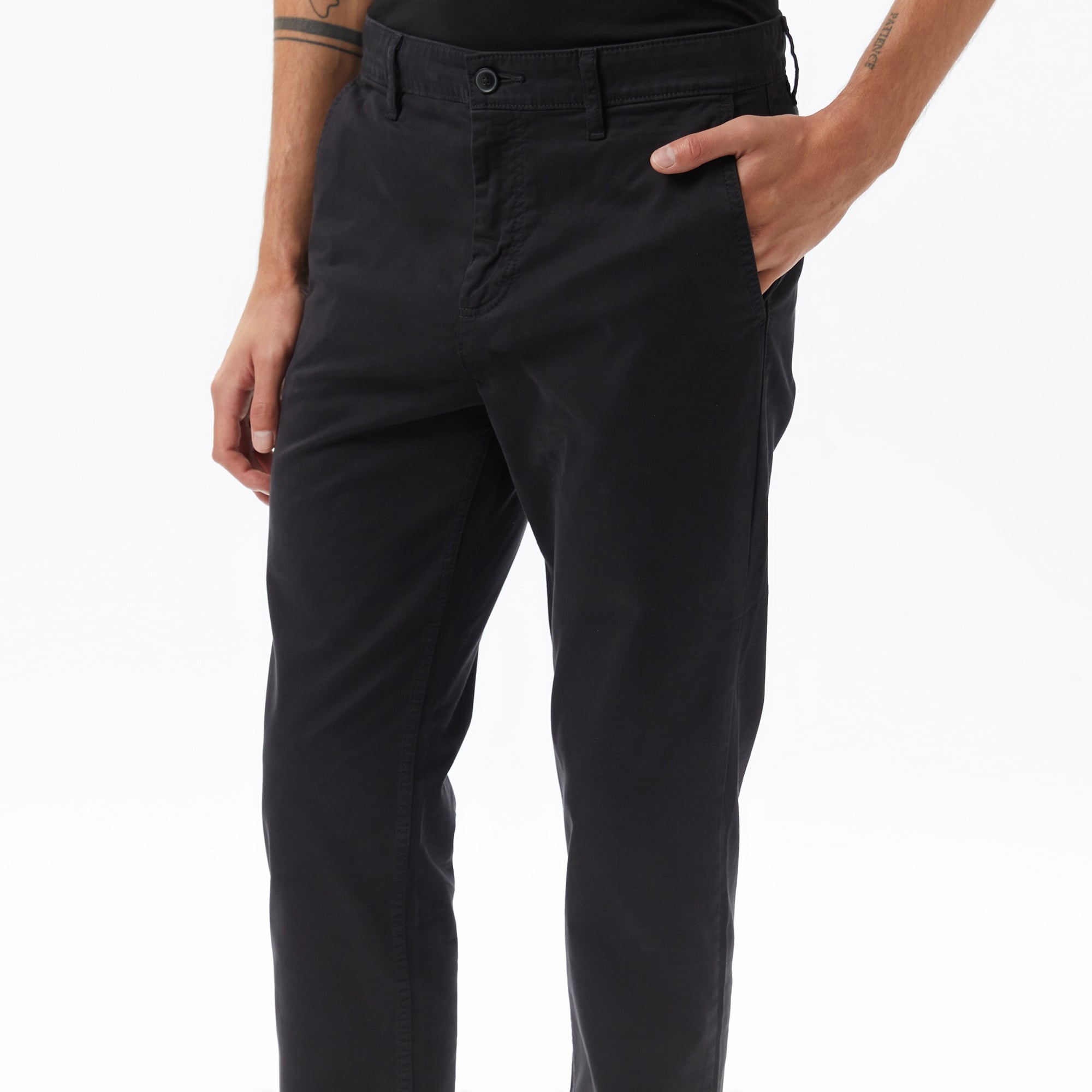 Boss Chino Erkek Siyah Pantolon