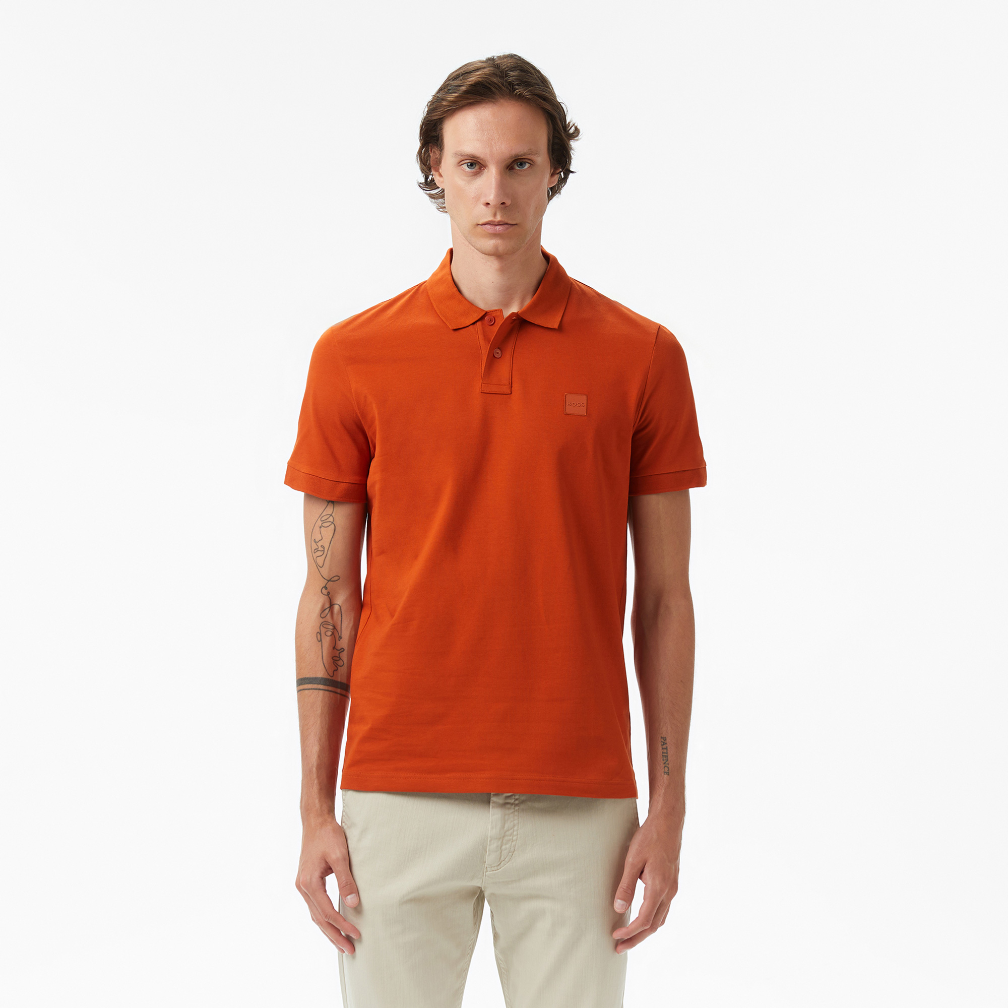  Boss Passenger Erkek Açık Turuncu Polo