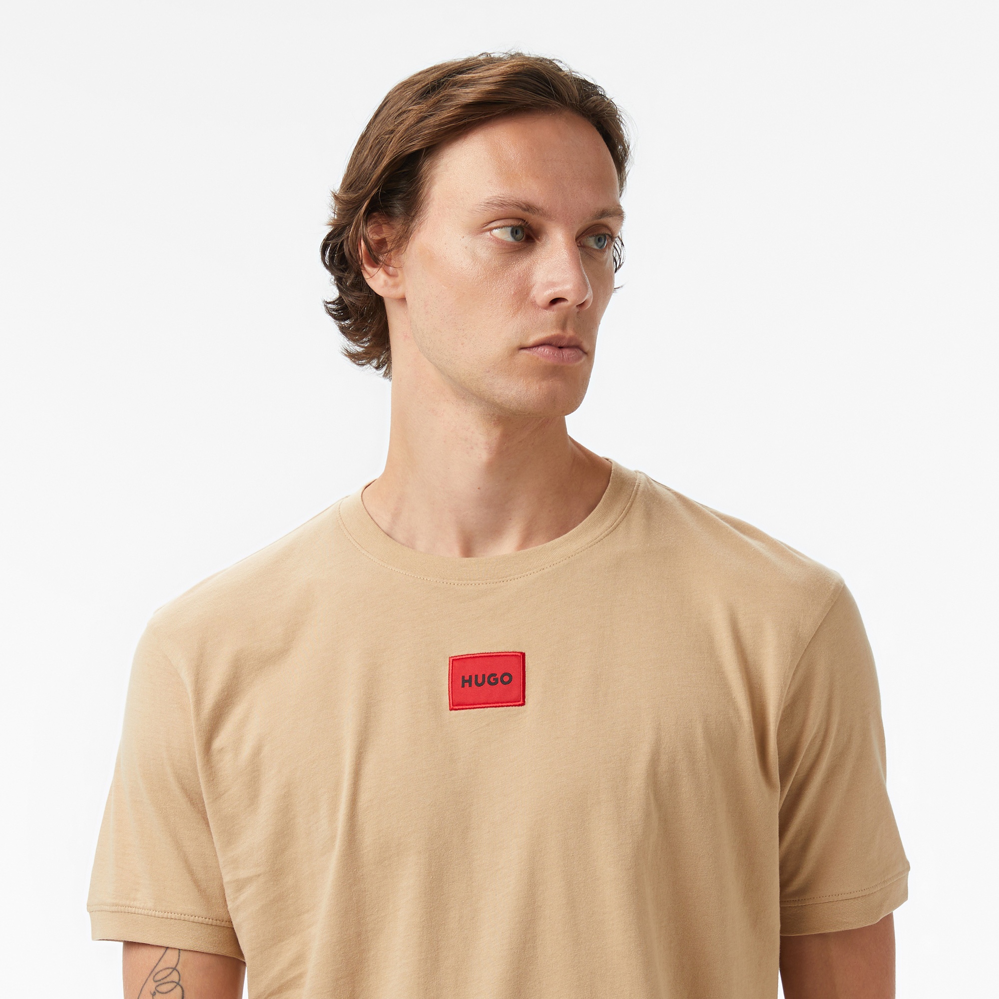 Hugo Diragolino 212 Erkek Bej T-Shirt