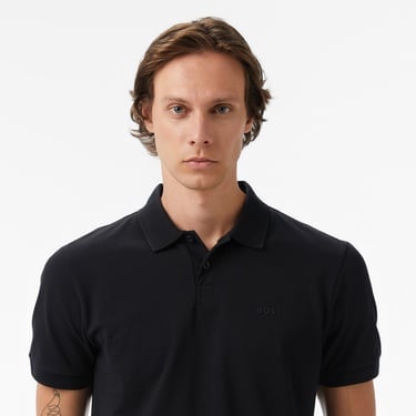  Boss Paul Erkek Siyah Polo