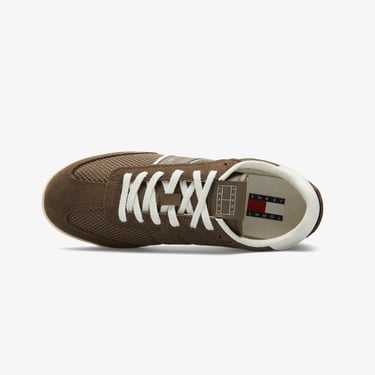  Tommy Jeans Low Profile Runner Kadın Kahvrengi Sneaker