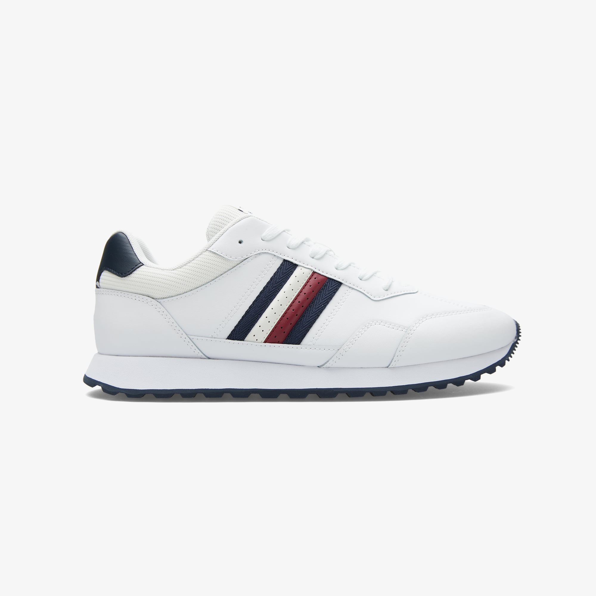 Tommy Hilfiger New Runner Eva Leather Erkek Beyaz Sneaker - Görsel 2