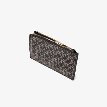  Calvin Klein Emblem Top Zip Kadın Siyah Kartlık