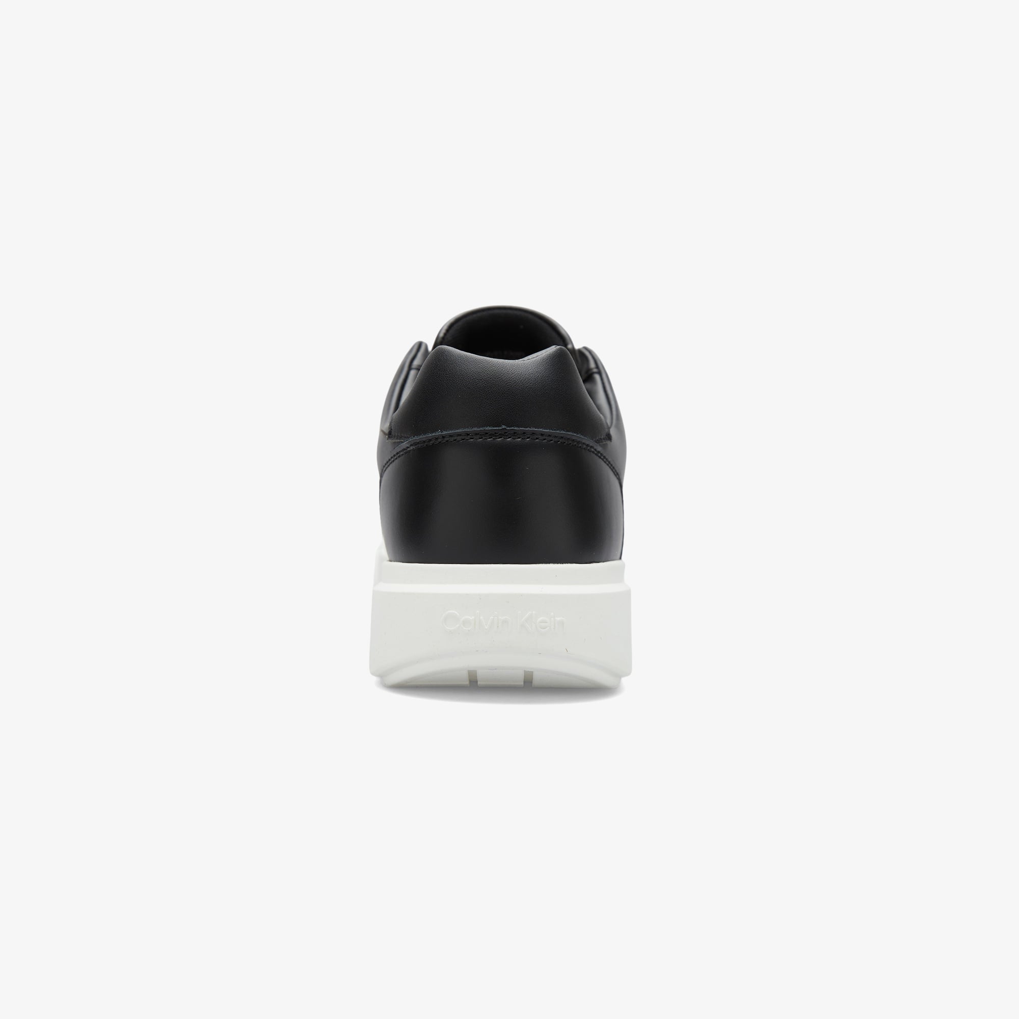 Calvin Klein Chunky Cupsole Hide Lace Up  Erkek Siyah Sneaker