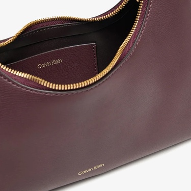  Calvin Klein Foil Logo Kadın Kırmızı El Çantası