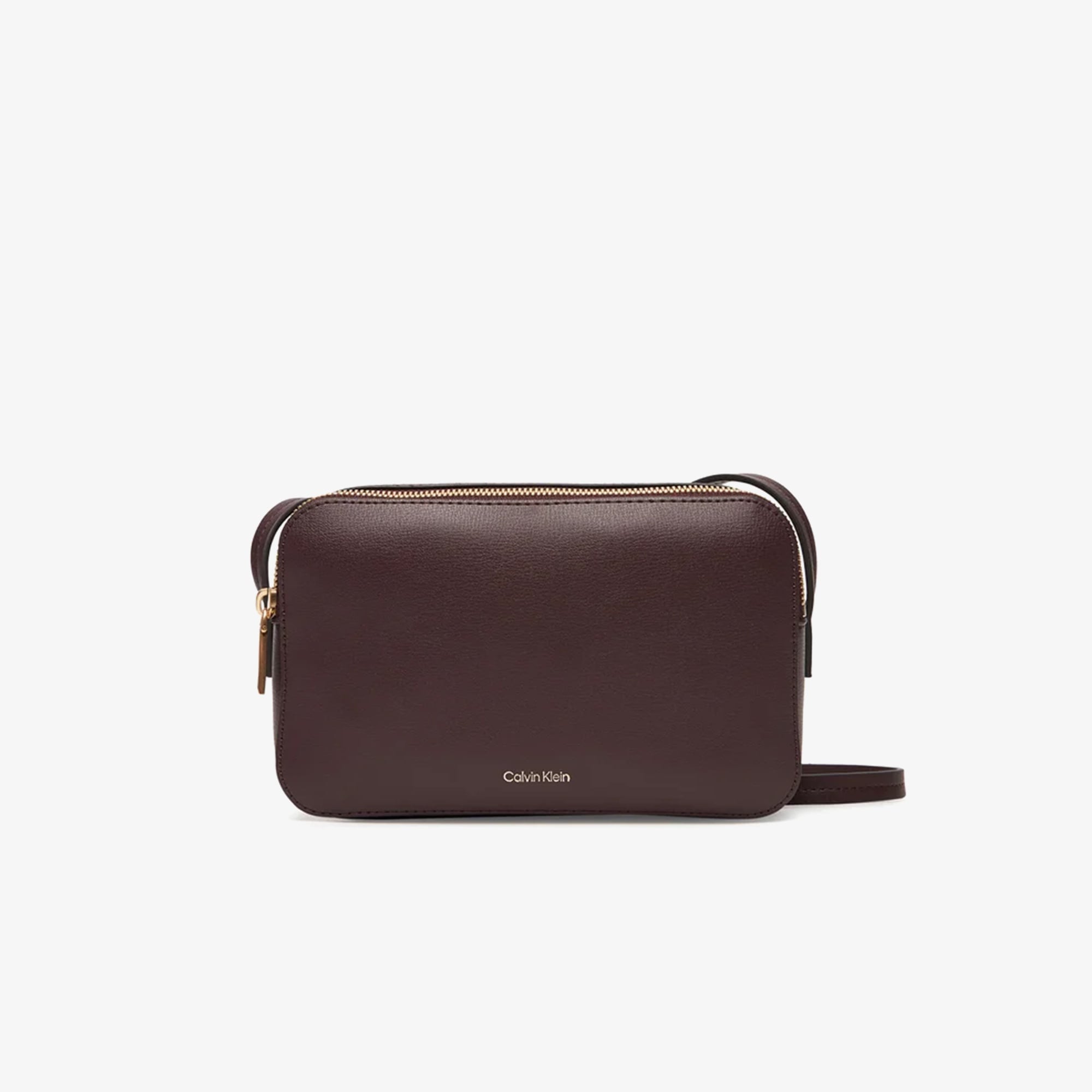 Calvin Klein Foil Logo Elongated Camera Kadın Kırmızı El Çantası