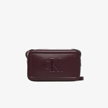  Calvin Klein Bold Camera Kadın Kırmızı El Çantası