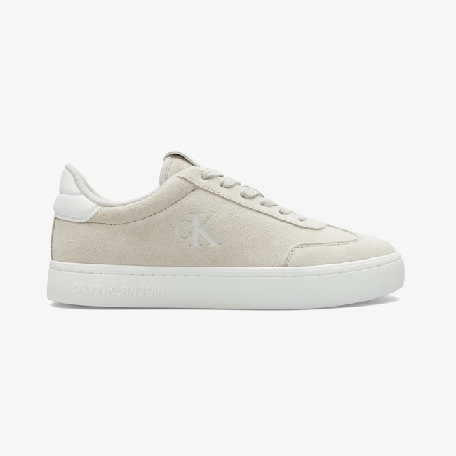  Calvin Klein Classic Cupsole Mix In Kadın Gri Sneaker