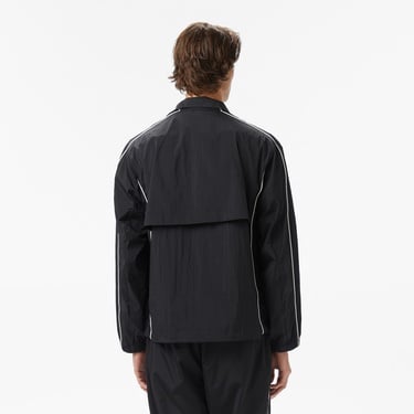  Calvin Klein Crinkle Stand Collar Track Erkek Siyah Ceket